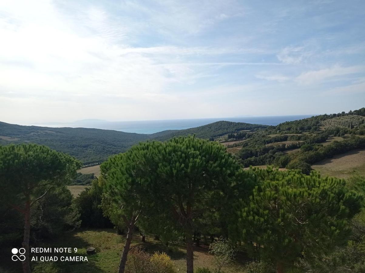 Vista Sulle Isole Dell'Arcipelago Toscano Nibbiaia 外观 照片